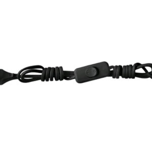 Выключатель на шнуре 0,75мм, 1,7м черный, Bylectrica