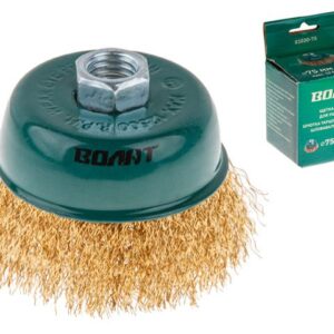Щетка д/шлиф.маш."чашка" гофр.  75мм ВОЛАТ