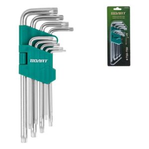 Набор ключей Torx T10-T50 9шт длинных ВОЛАТ