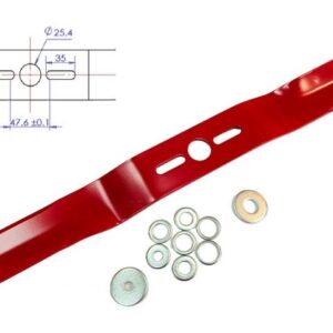 Нож для газонокосилки 40,6 см изогн. универсальный RIPARTS