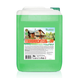 Теплоноситель Экотерм  VitaPro (-30С) кан. 20 кг., EcoTherm