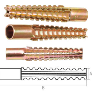 Дюбель для газосиликатных блоков 8х60 мм MUD (100 шт в карт. уп.) STARFIX