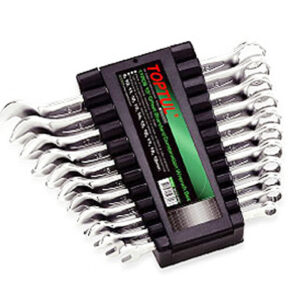 Набор ключей комбинир. 8-19мм 11шт на клипсе TOPTUL