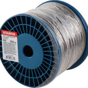 Трос М2 нерж.сталь (А4), DIN 3055 (бухта 250м) STARFIX