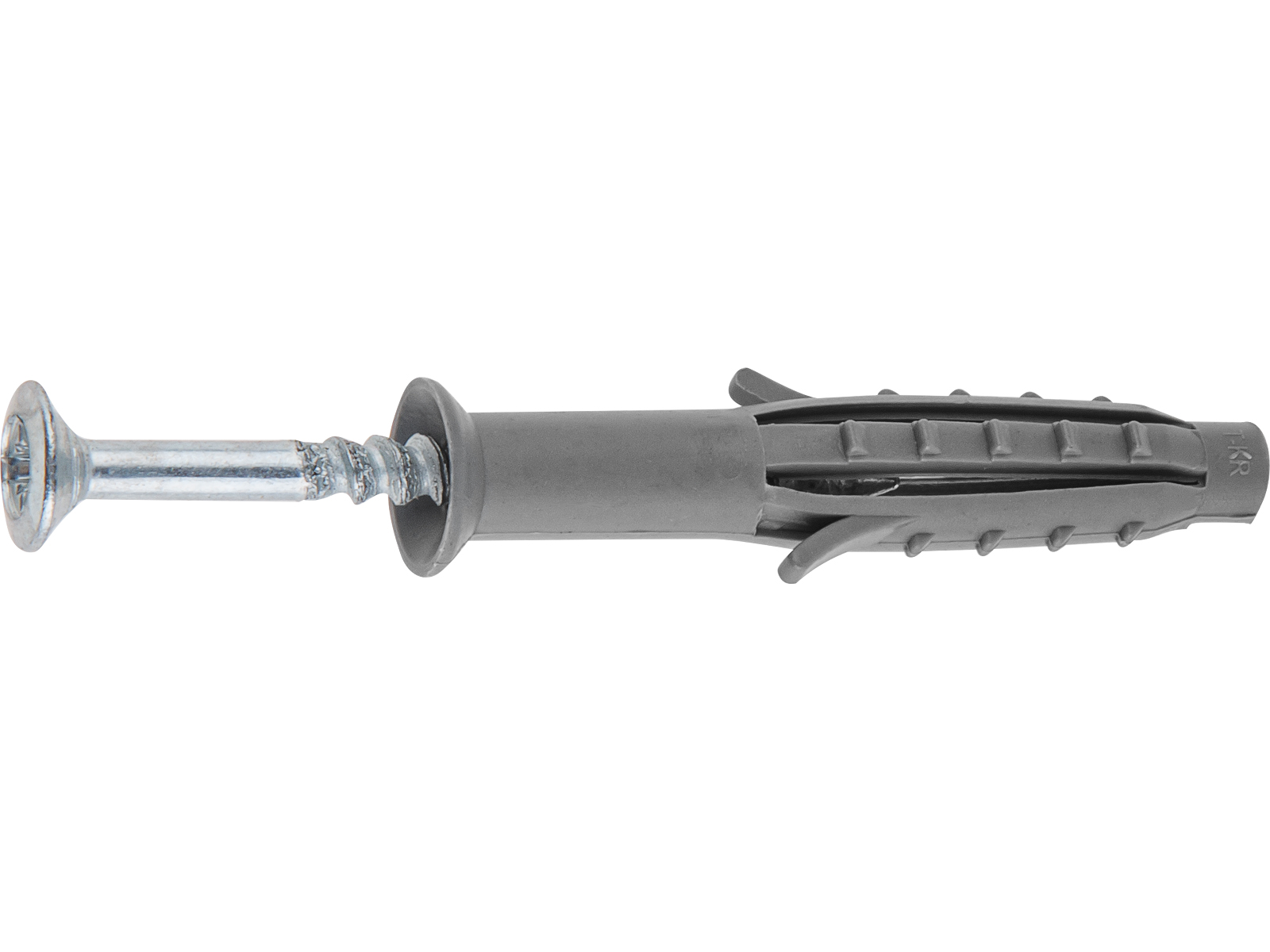 Дюбель-гвоздь с усом 6х40 мм полипропилен потай (50 шт в пласт. конт.) STARFIX