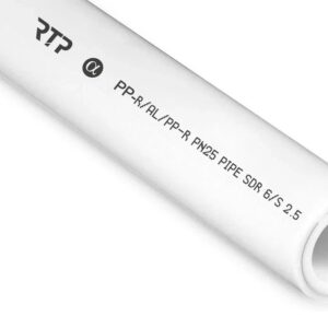 Труба ПП алюм. 32х5.4 PN25 бел. 4м РТП