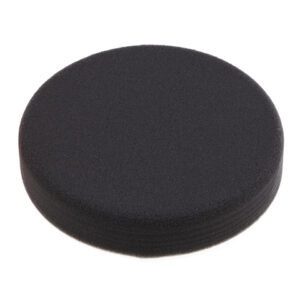 Полировальный круг 150/30мм, на липучке (черный, мягкий)