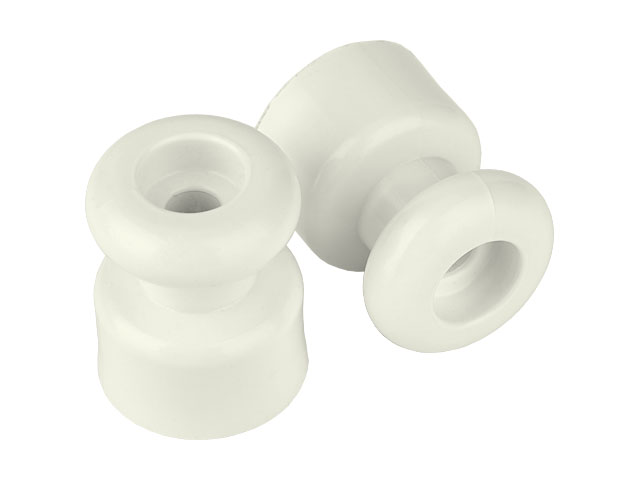 Изолятор для ретро провода (10штуп) бежевый BYLECTRICA