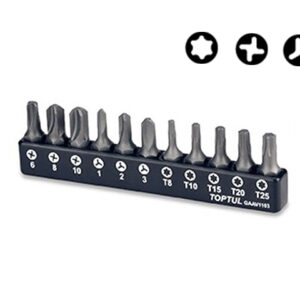 Набор бит 1/4" 11шт. TOPTUL