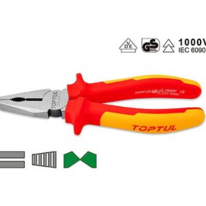 Плоскогубцы 200мм диэлектрические 1000V TOPTUL