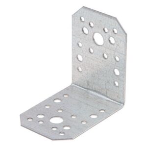 Уголок крепежный 65х90х90 мм С 2.0 мм белый цинк STARFIX