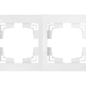 Рамка 2-местная белая, Уют, Bylectrica