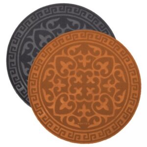 Коврик придверный Comfort, 65 см, круглый, VORTEX