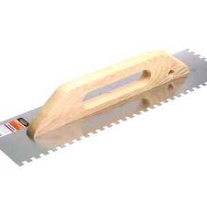 Гладилка швейц.нерж.с дер.ручкой 126х480мм зуб 10x10мм STARTUL MASTER (ST1056-10)