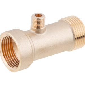 Тройник 1" нар. х 1/4" нар. х 1" вн., AV Engineering (инд. упак.)