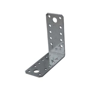 Уголок крепежный 40х90х90 мм  1.8 мм белый цинк STARFIX