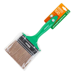 Кисть плоская 4"-100мм смеш. щетина (древесина) STARTUL MASTER