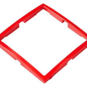 Вставка в рамку 1-местная красная, Уют, упак=3 шт.,  Bylectrica