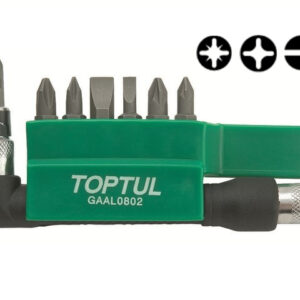 Набор бит 1/4" 30мм 8шт. TOPTUL