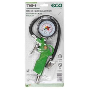 Пистолет для подкачки шин ECO TIG-1 с манометром
