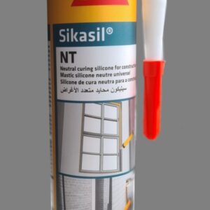 Герметик силиконовый санитарный Sikasil NT (нейтральный), белый, 300 мл