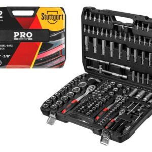 Набор головок и бит 172пр. 1/4",3/8",1/2" PRO STARTUL STUTTGART (PRO-172S)