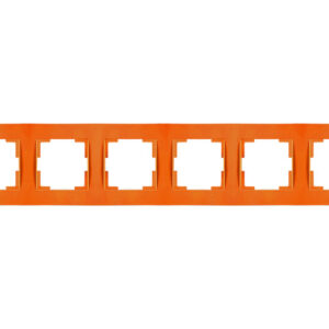 Рамка 6-ая горизонтальная оранжевая, RITA, MUTLUSAN