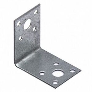 Уголок крепежный 35х50х50 мм  1.8 мм белый цинк STARFIX