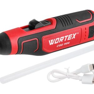 Аккум. клеевой пистолет WORTEX CGG 1104 в кор. 4В, 7.2 мм