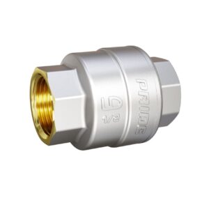 Клапан обратный 3/4" вн.-вн. пружинный латунный шток, LD