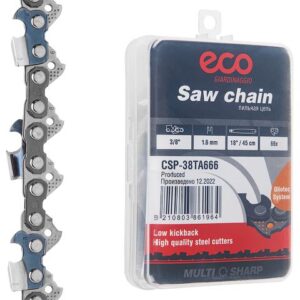 Цепь 45 см 18" 3/8" 1.6 мм 66 зв. 38TA (в пласт. боксе) ECO