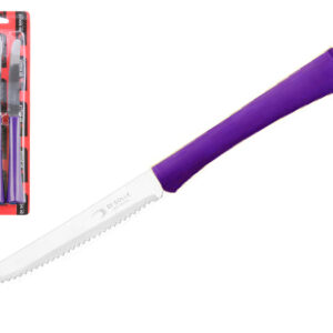 Набор ножей столовых, 3шт., серия INOVA D+, фиолетовые, DI SOLLE