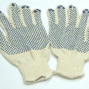 Перчатки х/б с ПВХ "Точка", 7,5 класс (мин. риски)