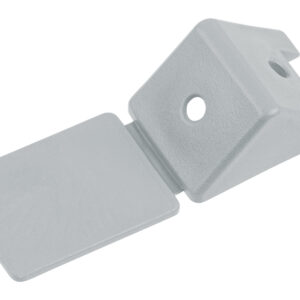 Уголок мебельный пласт. светло-серый (100 шт в пакете) STARFIX