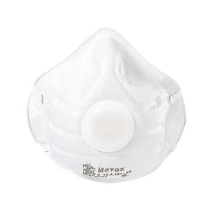 Респиратор (полумаска) Исток ИСТОК-1ФК формов. с клап. FFP1 (до 4 ПДК)