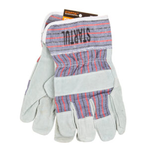 Перчатки спилковые комбинированные, 10 р-р STARTUL