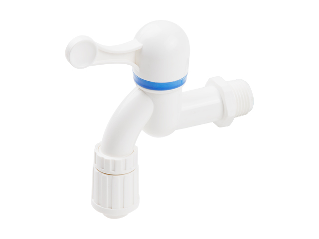 Кран пластиковый водоразборный (для шланга) 1/2" нар., AV Engineering