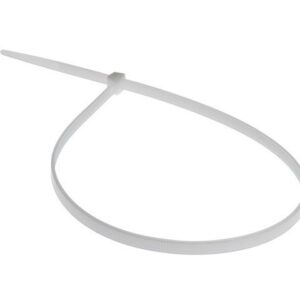 Хомут-стяжка 4.8х200 мм белый (100 шт в уп.) РФ