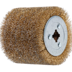 Щетка стальная с латунным покрытием 100х120 мм 0,3 мм WORTEX для WS 1012 S