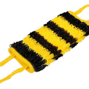 Мочалка из полипропилена "Шмель" 40х15 см, "Банные штучки"