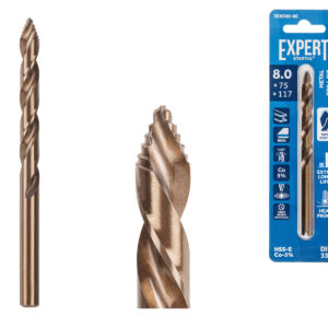 Сверло по металлу ц/х 8.0х75х117 мм HSS-Co EXPERT STARTUL