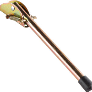 Упор для дверей и ворот 250мм золото