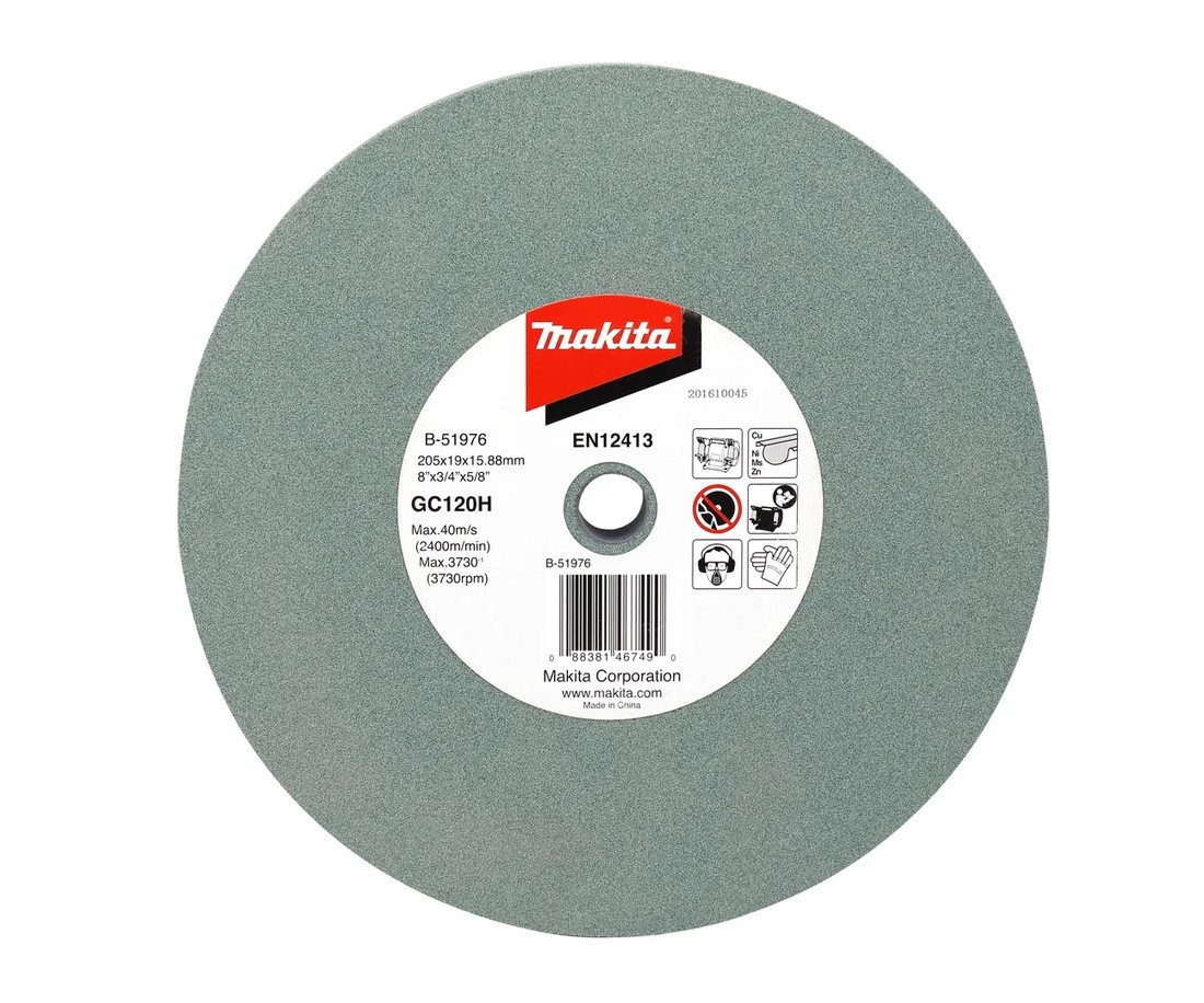 Заточной круг 205x19x15,88 GC120 MAKITA