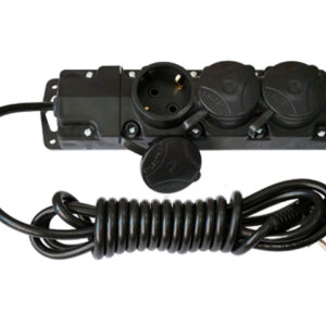 Удлинитель-шнур 3,5м брызгозащищенный (3 роз., 3.7кВт, с/з, ПВС 3х1,5) Bylectrica