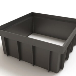 Надстройка к дождеприемнику 300х300 (черный), Ecoteck, РБ