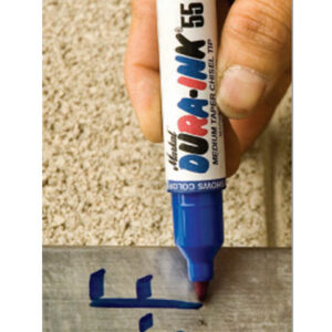 Маркер промышл. перманентный фетровый MARKAL DURA-INK 55 СИНИЙ