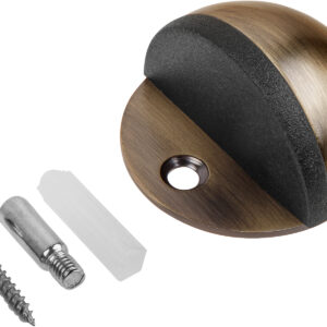 Упор дверной d-45мм круглый бронза STARFIX