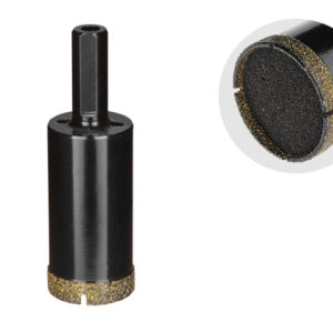 Коронка алмазная d 25мм керамогранит GEPARD (GP2077-25)