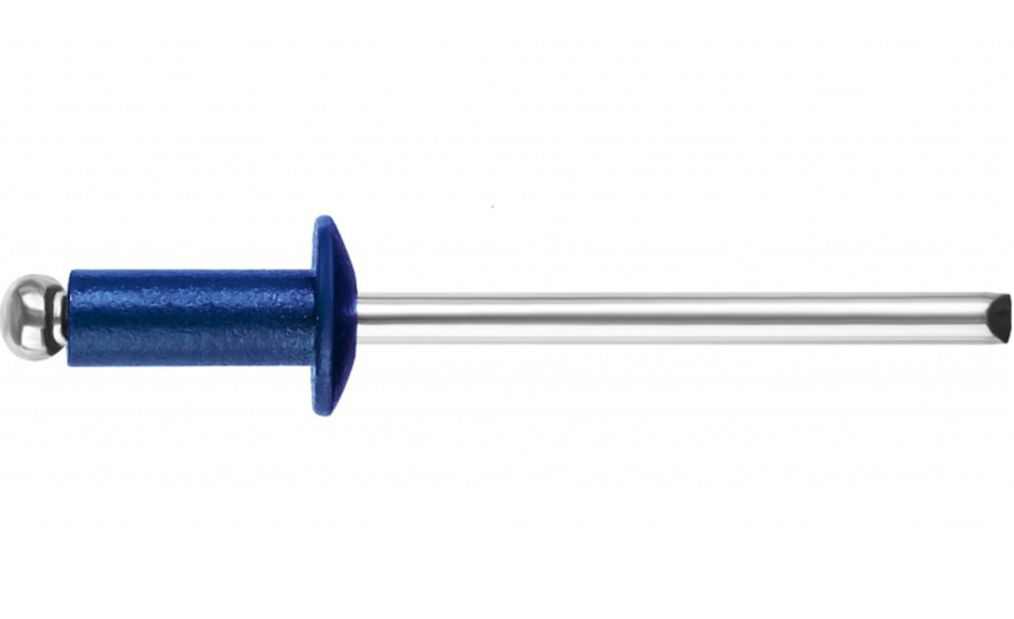 Заклепка вытяжная 4.0х10 мм алюминий/сталь, RAL 5002 (200 шт в пласт. конт.) STARFIX