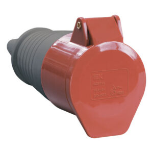 Розетка силовая 32А 380В 5 pin 3P+PE+N IP44 IEK